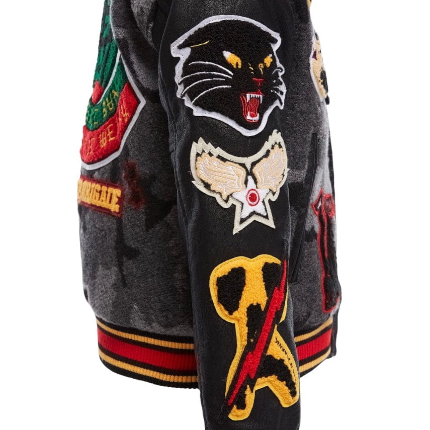 Kids Jordan Craig Hellcat Varsity Jacket (Black Camo) 91646K