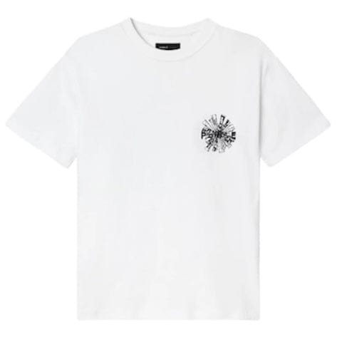 Purple Brand Shattered Tee (Brilliant White) P104-JWSH225