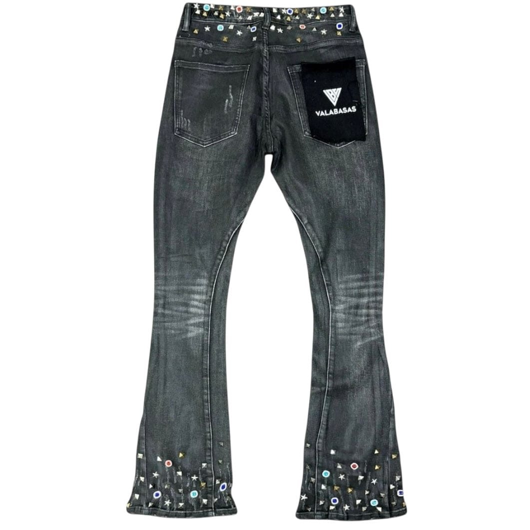 Valabasas Ion Stacked Denim (Grey Washed Waxed) VLBS-VJ3-1058