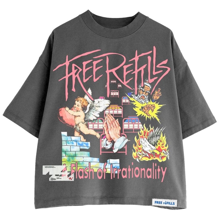 Free Refills Floyd Tee (Vintage Grey) FR-S26-010