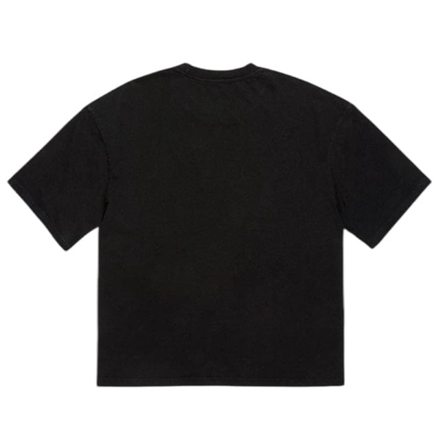 See You In Paradise Cropped T Shirt (Jet Black) 9120A