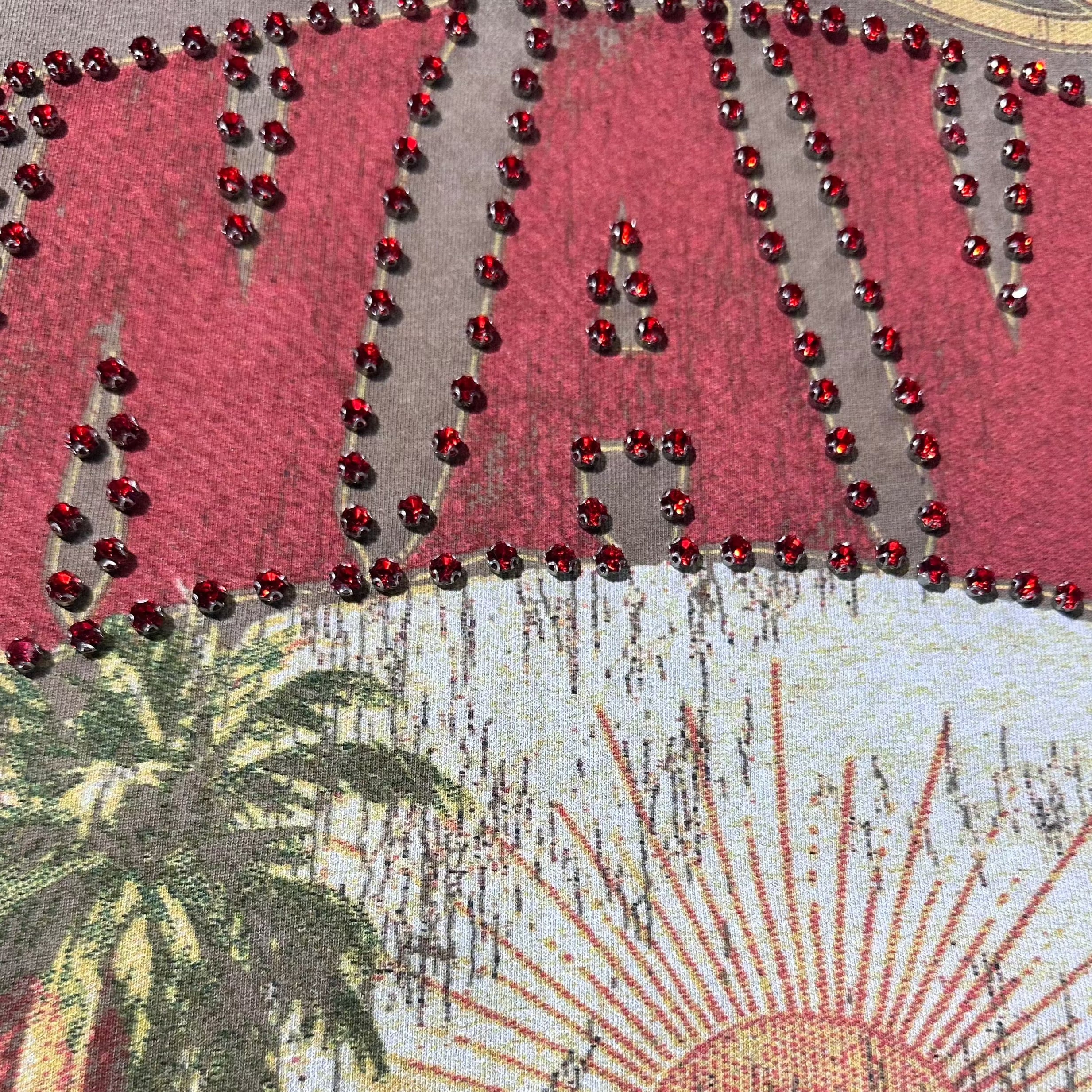 Mr Wave Paradise Cutoff Tee (Acid Brown) MR.5003