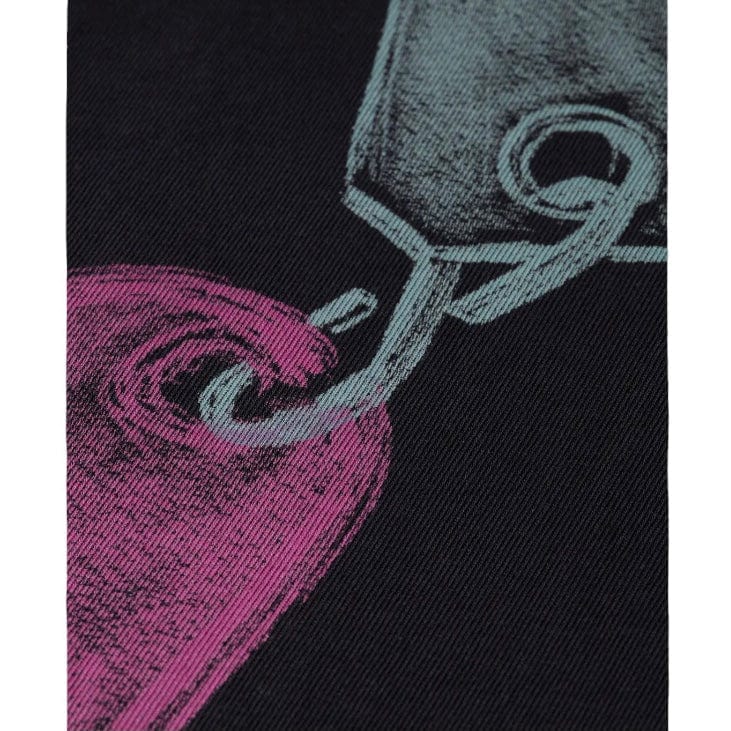 Scotch & Soda Loose Fit Graphic T-Shirt (Black) 178494