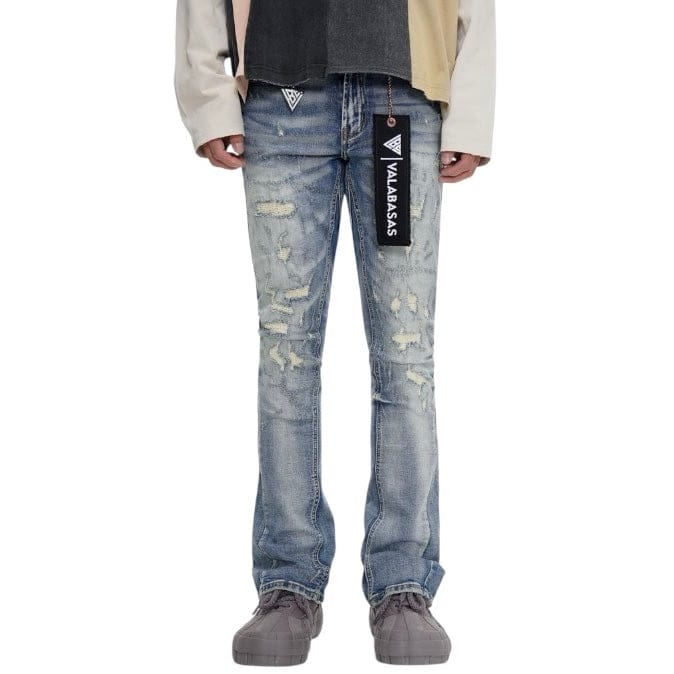 Valabasas Bald Stacked Denim (Vintage Blue) VLBS-VJ3-1019