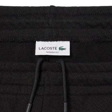 Lacoste Tapered Leg Sweatpants (Black) XH9833-51