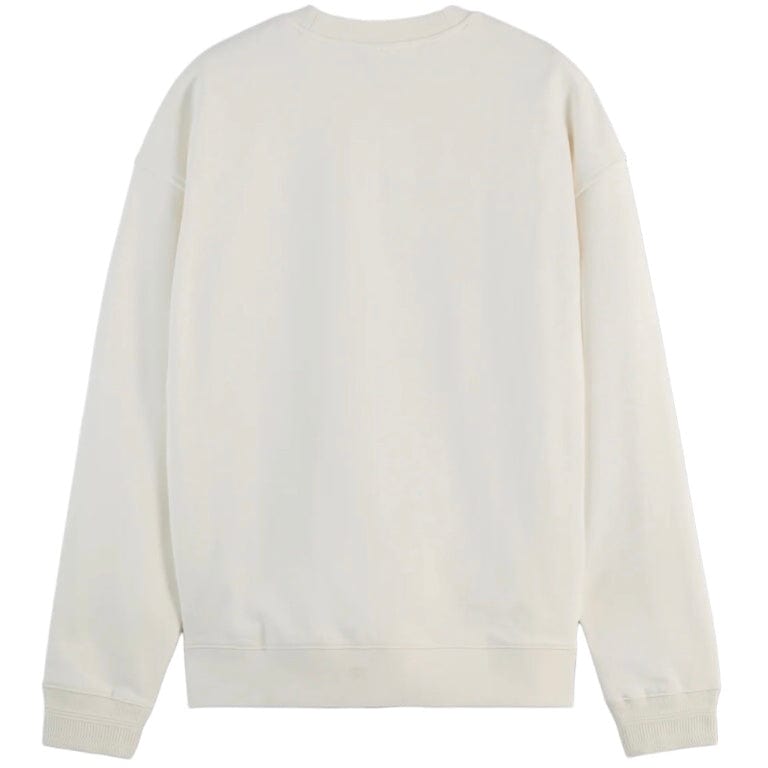 Scotch & Soda Embroidered Chest Artwork Relax Fit Sweatshirt (Swan) 180190