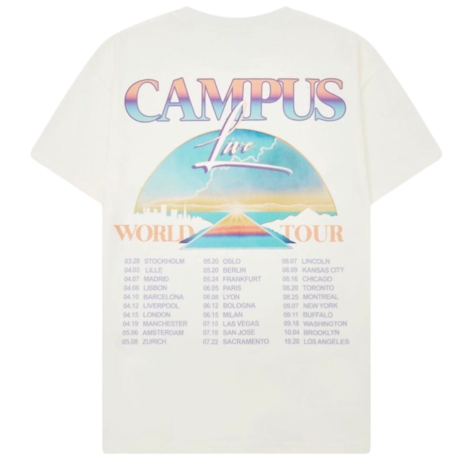 Campus Goods World Tour Tee (Cream) CG-S25-21