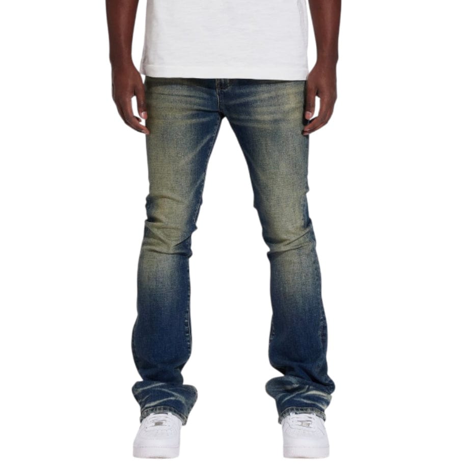 Crysp Arch Flare Denim Jean (Vintage Wash) CRYSUM25-105