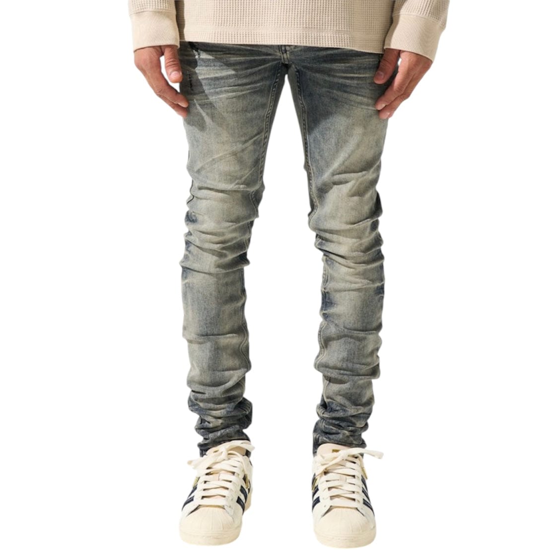 Serenede Gunmetal Jeans (Metal) GUNMETAL-METAL