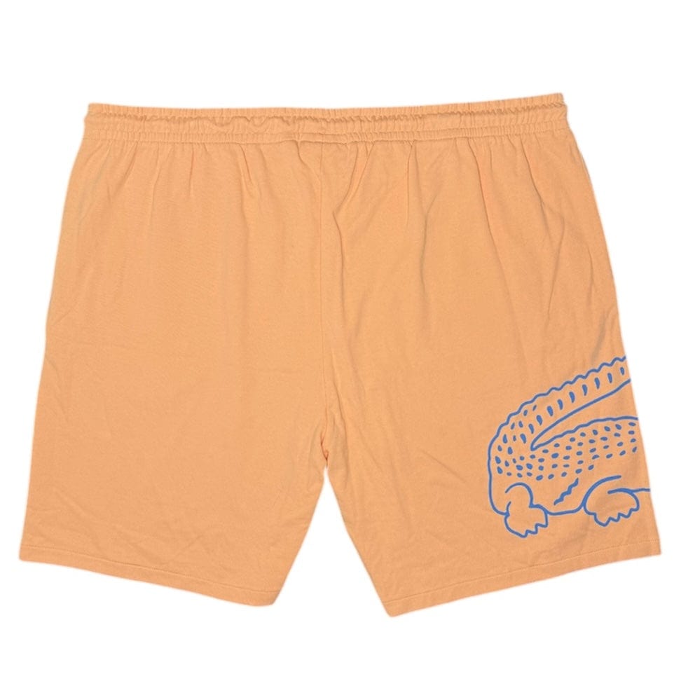 Lacoste Crocodile Print Fleece Short (Light Orange) GH3842-51