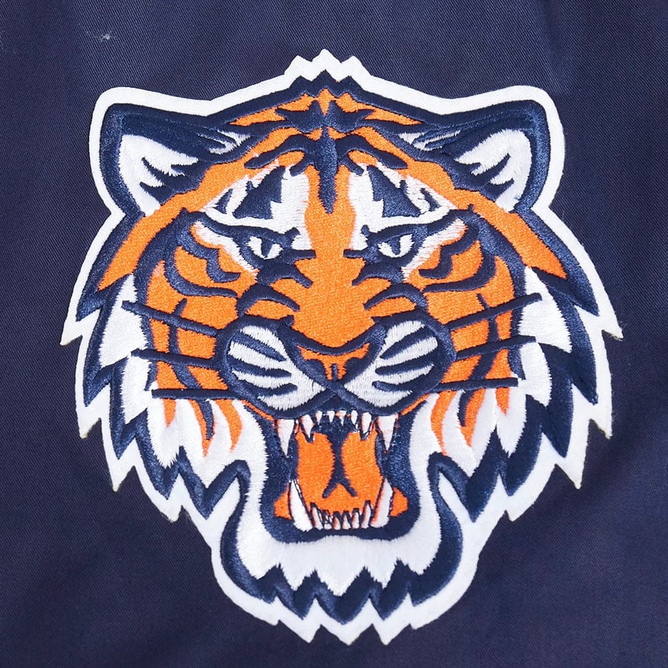 Pro Standard Detroit Tigers Living Large Twill Jacket (Midnight Navy)