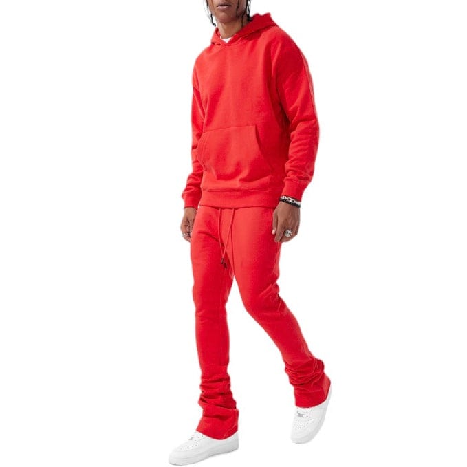 Jordan Craig Uptown Stacked Sweatpants (Red) 8860L