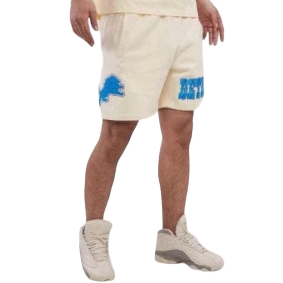 Pro Standard Detroit Lions Retro Classic Fleece Short (Eggshell) FDL343451