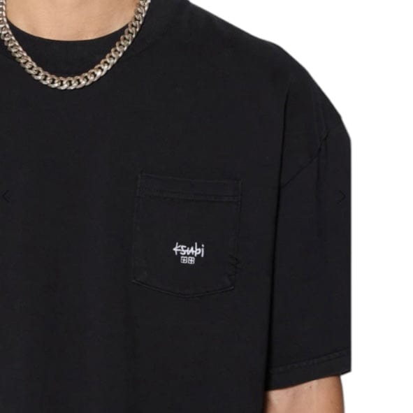 Ksubi Stamp Ekcess Pocket SS Tee (Black) MSP25TE003