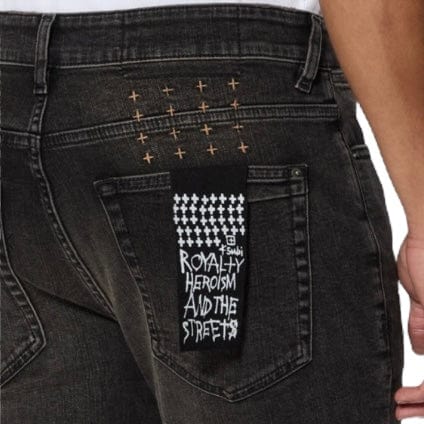 Ksubi Van Winkle Kingdom Repair Denim (Black) MSP25DJ032