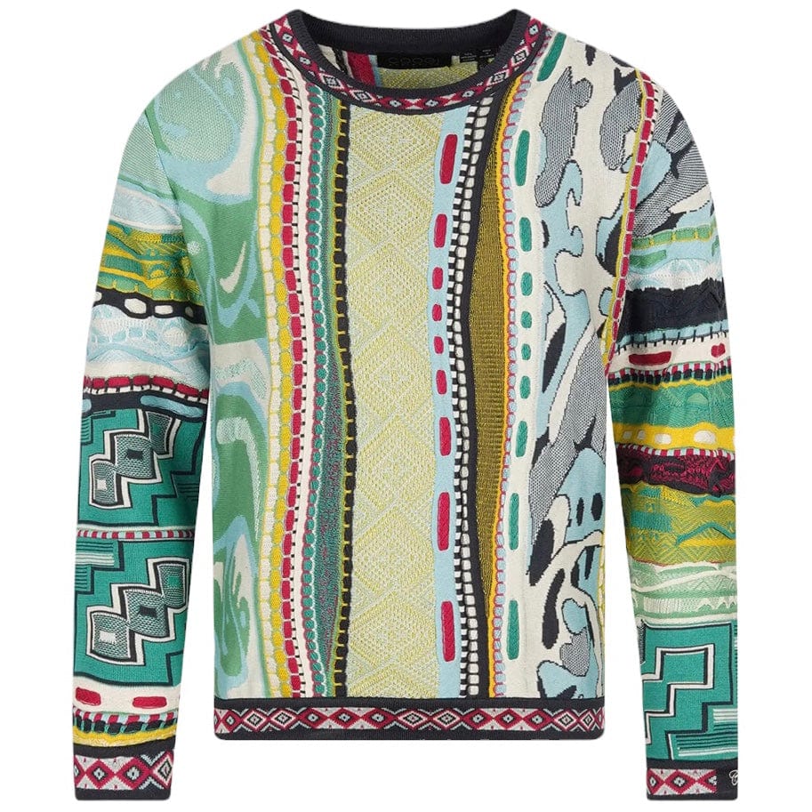 Coogi The Debut of the Coogi Art Collection Droplet Crewneck (Multi) C24102