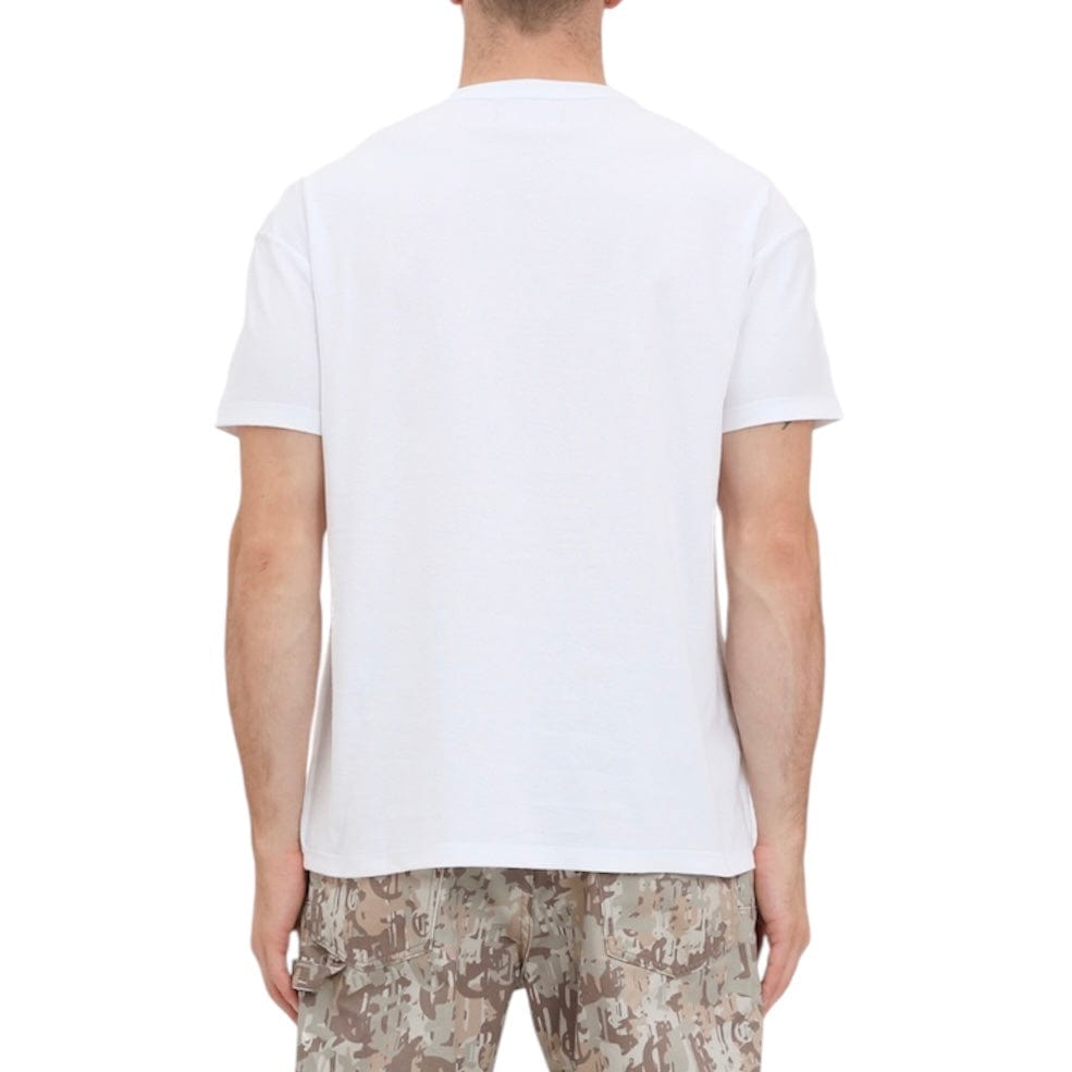 Purple Brand Inside Out Wordmark Drip Tee (Brilliant White) P101-TBWD325