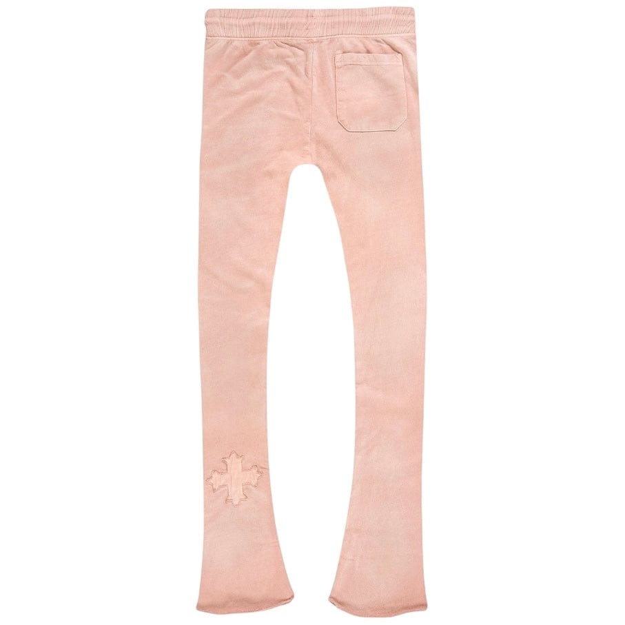 See You In Paradise Oasis Washed Stacked Sweatpants (Dirty Rose) 8864L