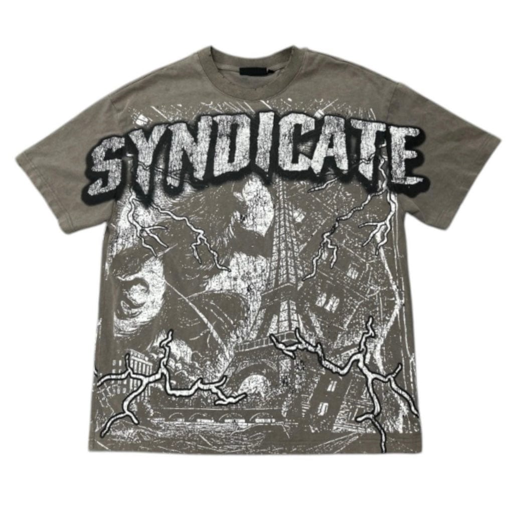 The Syndicate Eiffel Tower Tee (Grey) SYNT-31