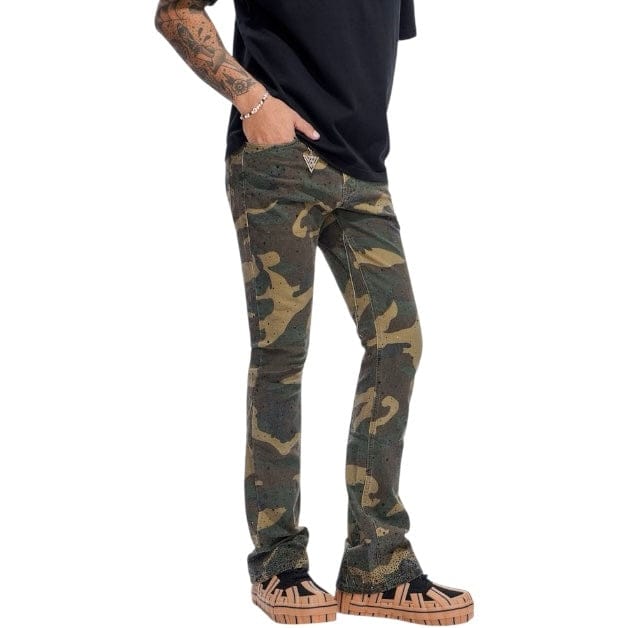 Valabasas Recon Stacked Jeans (Foilage Green) VLBS-VJ3-1059