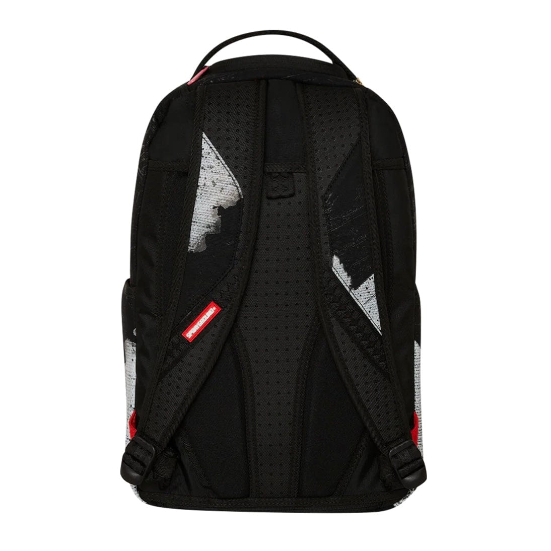 Sprayground Shark Central Acrylic Art DLX Cotton Backpack