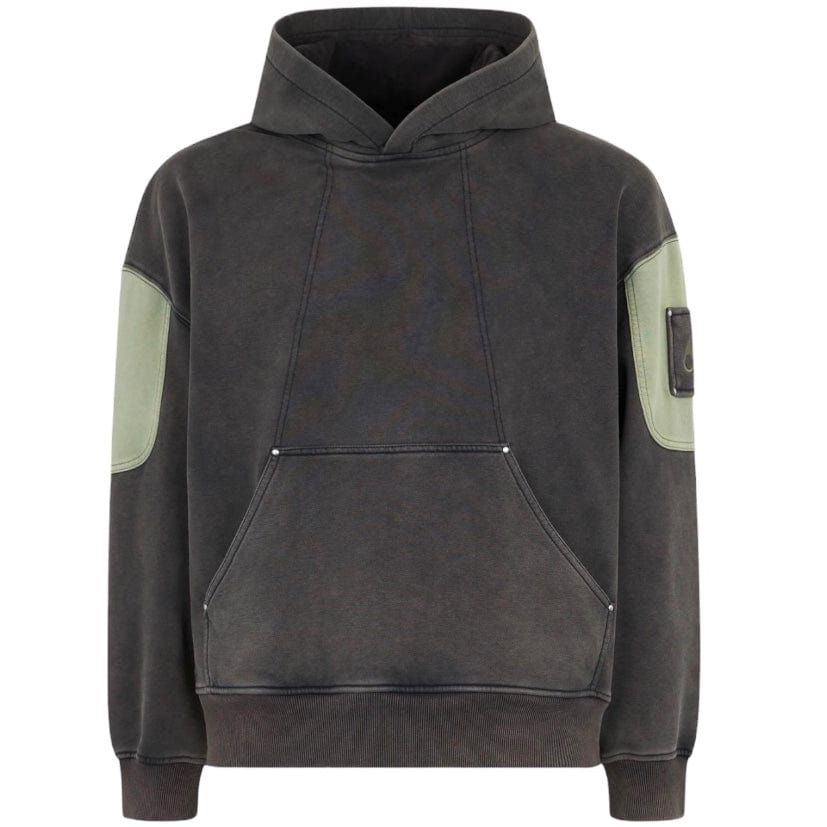 Moose Knuckles Plateau Pullover Hoodie (Black) M15MS641
