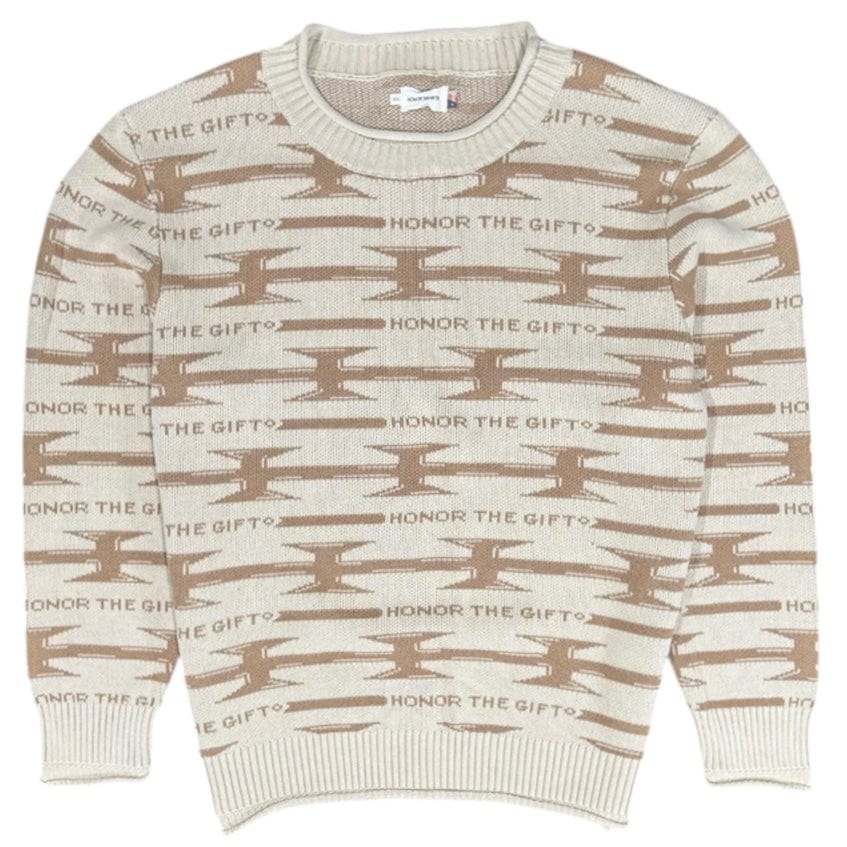 Honor The Gift H Wire Knit Sweater (Bone) HTG230351
