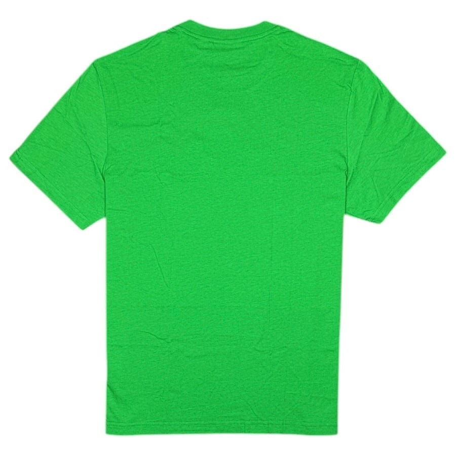 Lacoste 3D Lettered Colorbock Crew Neck T Shirt (Green/Yellow/Purple) TH7059