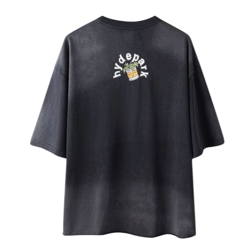 Hyde Park Puffing Spinach Tee (Black)