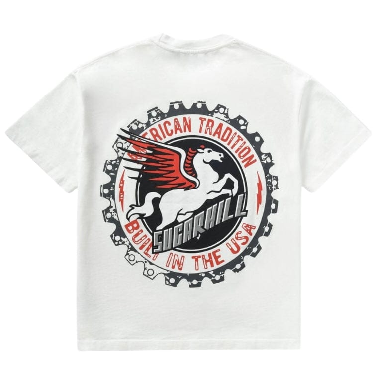 Sugar Hill Cleanup T Shirt (White) SH25-SPR2-18