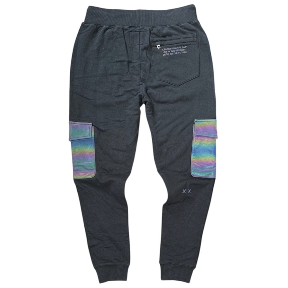 Cult Of Individuality Cargo Sweatpant (Black) 621B9-SP23F