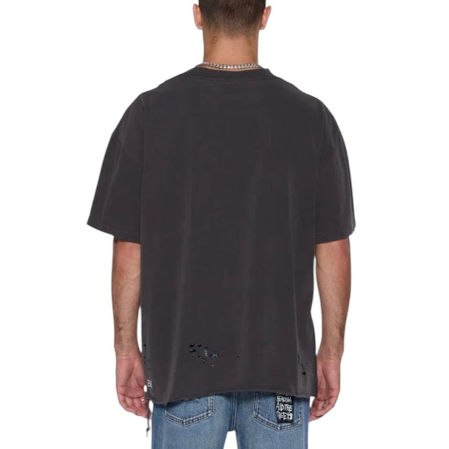 Ksubi Hendrix Ekcess SS Tee (Old Black) MPF25TE020