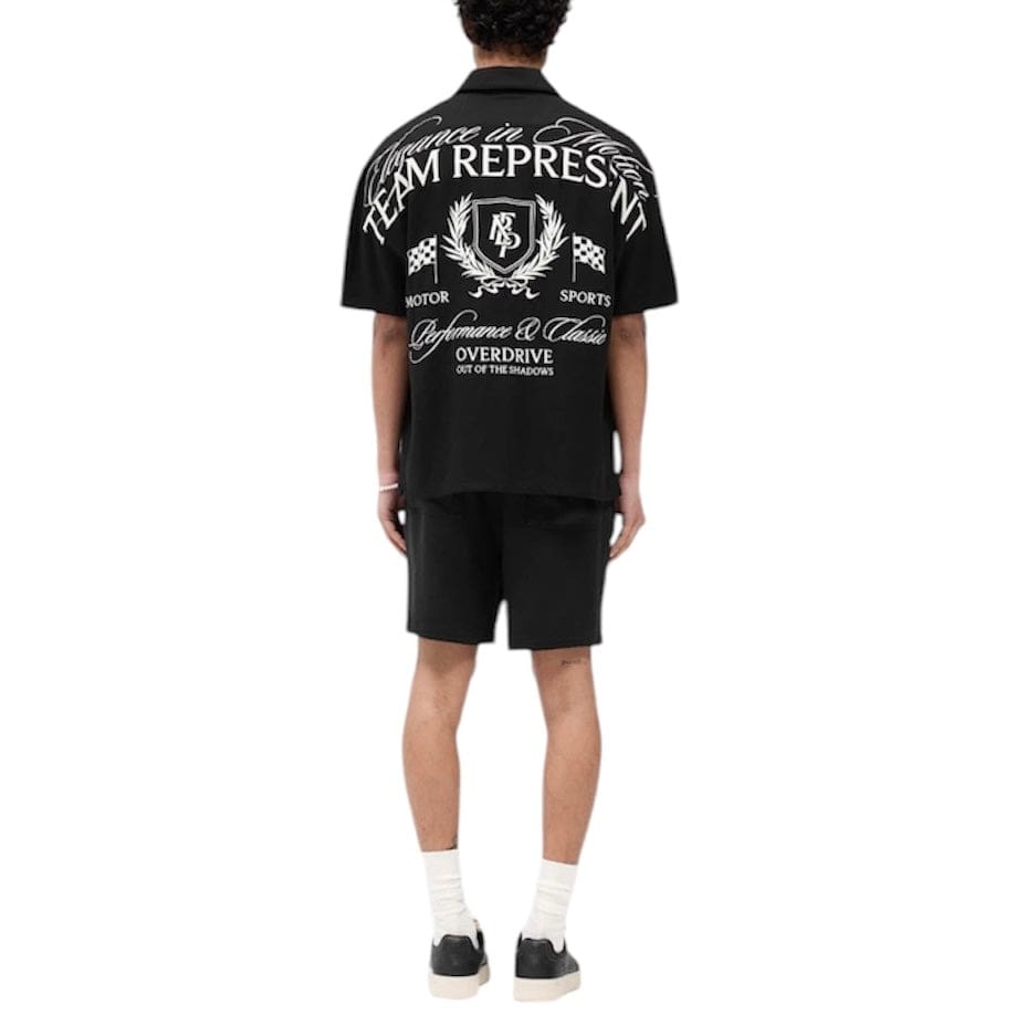 Represent Crest Shirt (Jet Black) MLM2971-01
