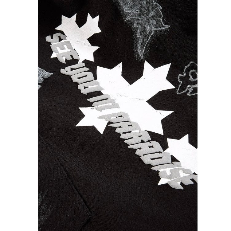 See You In Paradise The Reaper Pullover Hoodie (Jet Black) 8641H