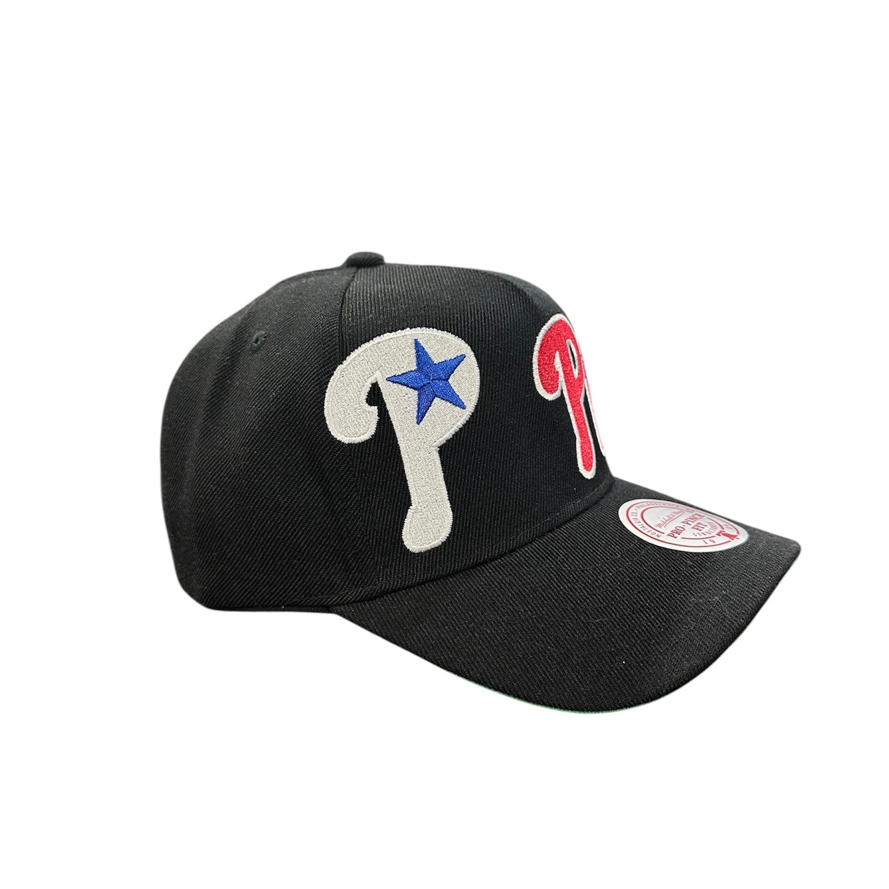 Mitchell & Ness MLB Philadelphia Phillies Busted Pro Snapback (Black)