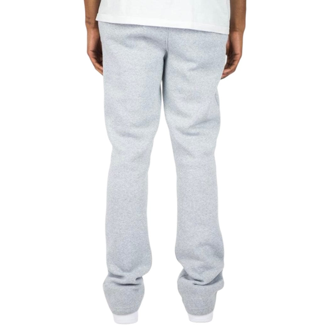 Rebel Minds Stacked Fleece Sweatpants (Heather Grey) 100-475