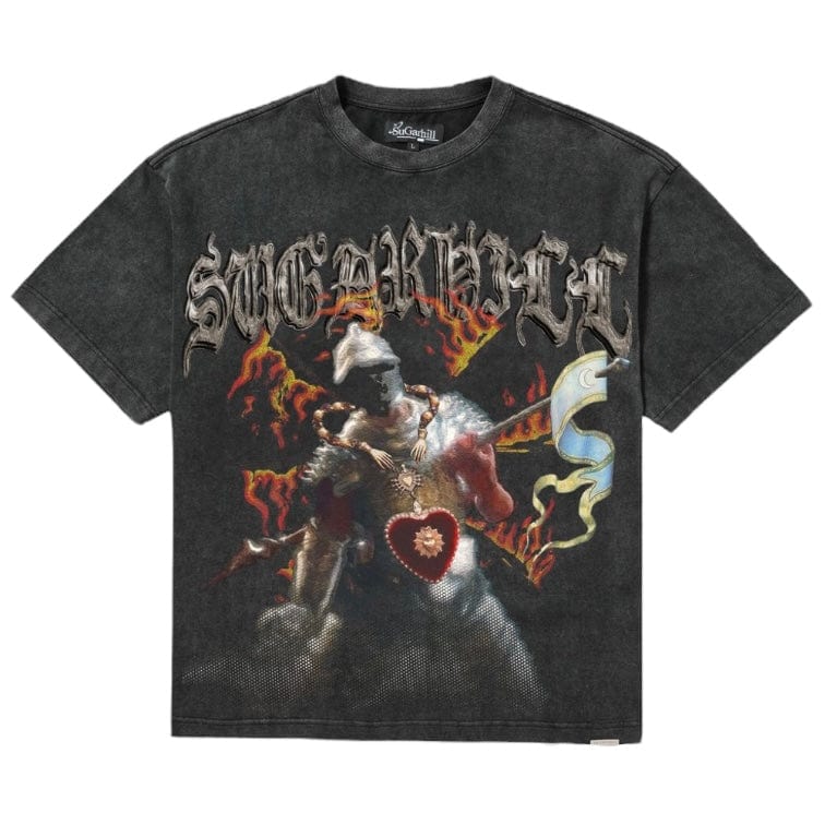 Sugar Hill Conquered T Shirt (Black Vintage) SH25-SPR2-01