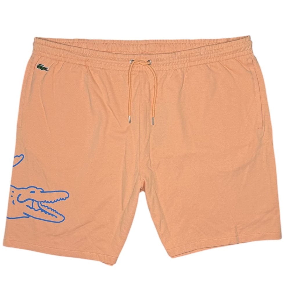 Lacoste Crocodile Print Fleece Short (Light Orange) GH3842-51