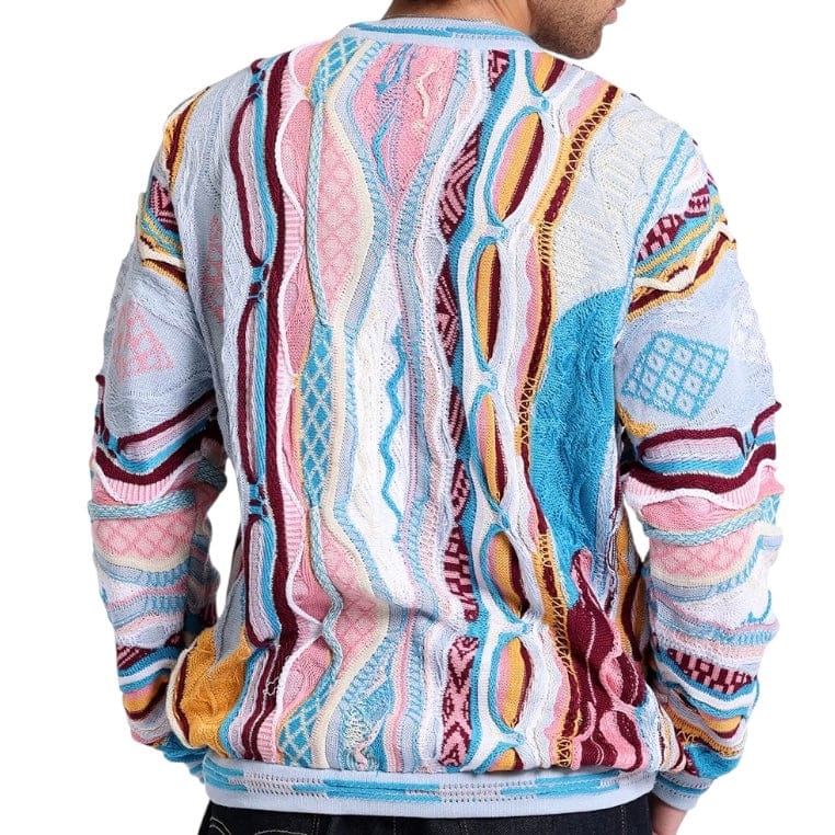 Coogi Florida Crewneck Sweater (Multi) C25501