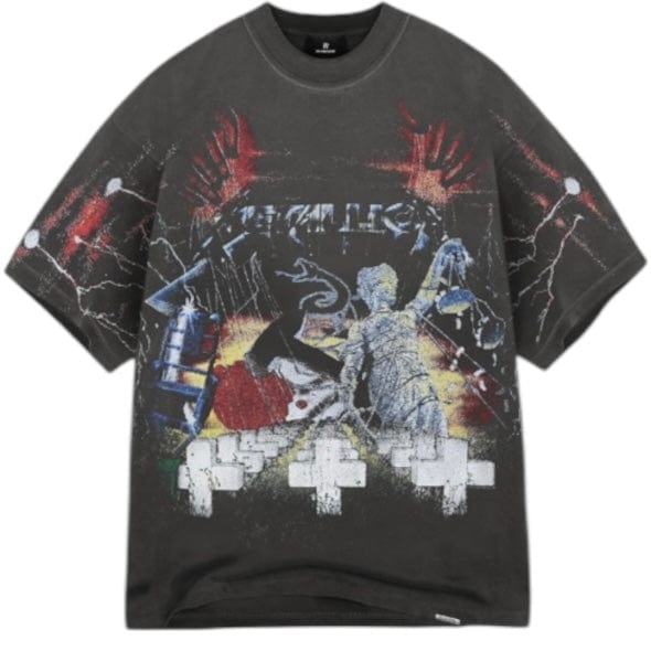 Represent X Metallica Master Of Puppets T-Shirt (Vintage Grey) MLM4354-20