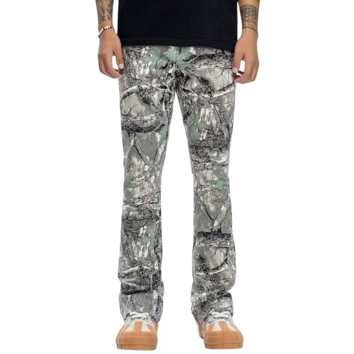 Valabasas Recon Stacked Jeans (Grey Forest) VLBS-VJ3-1059