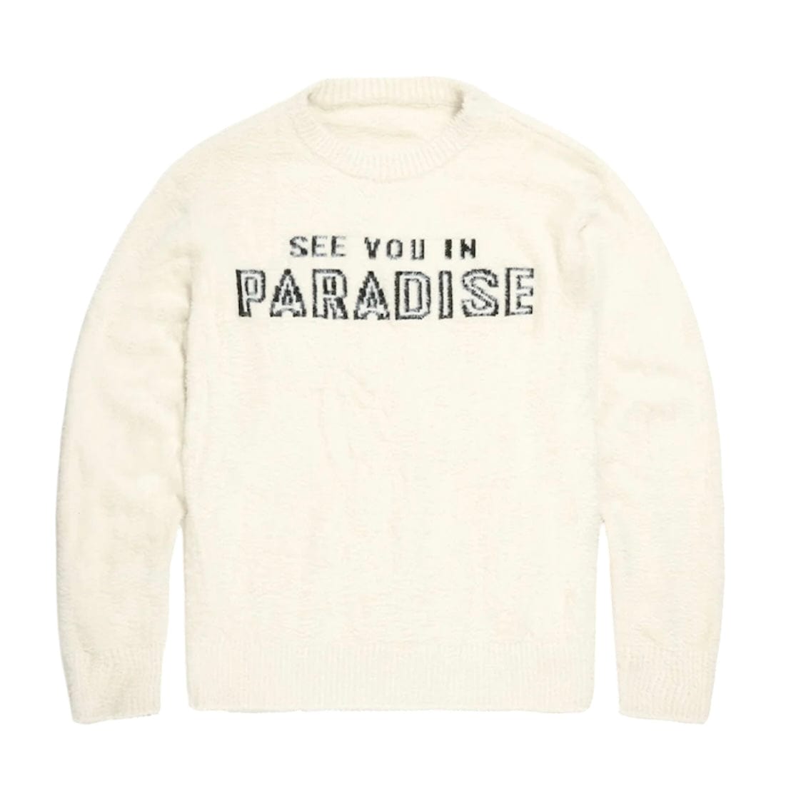 See You In Paradise Plush Crewneck Sweater (Bone) 3992