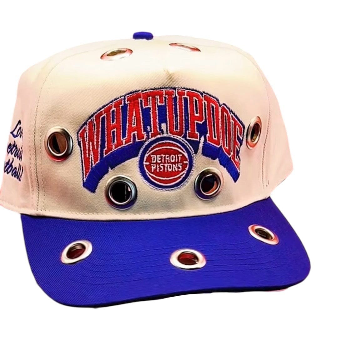 Headstartcustoms Detroit Pistons What Up Doe Hat