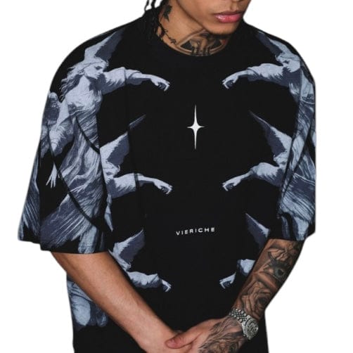Vie Riche Archangel Plural Tee (Black) VR1352-BLK