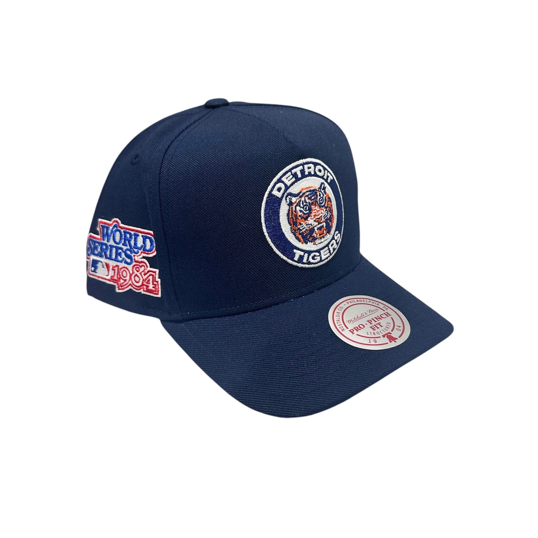 Mitchell & Ness MLB Detroit Tigers Double Clutch Snapback (Navy)