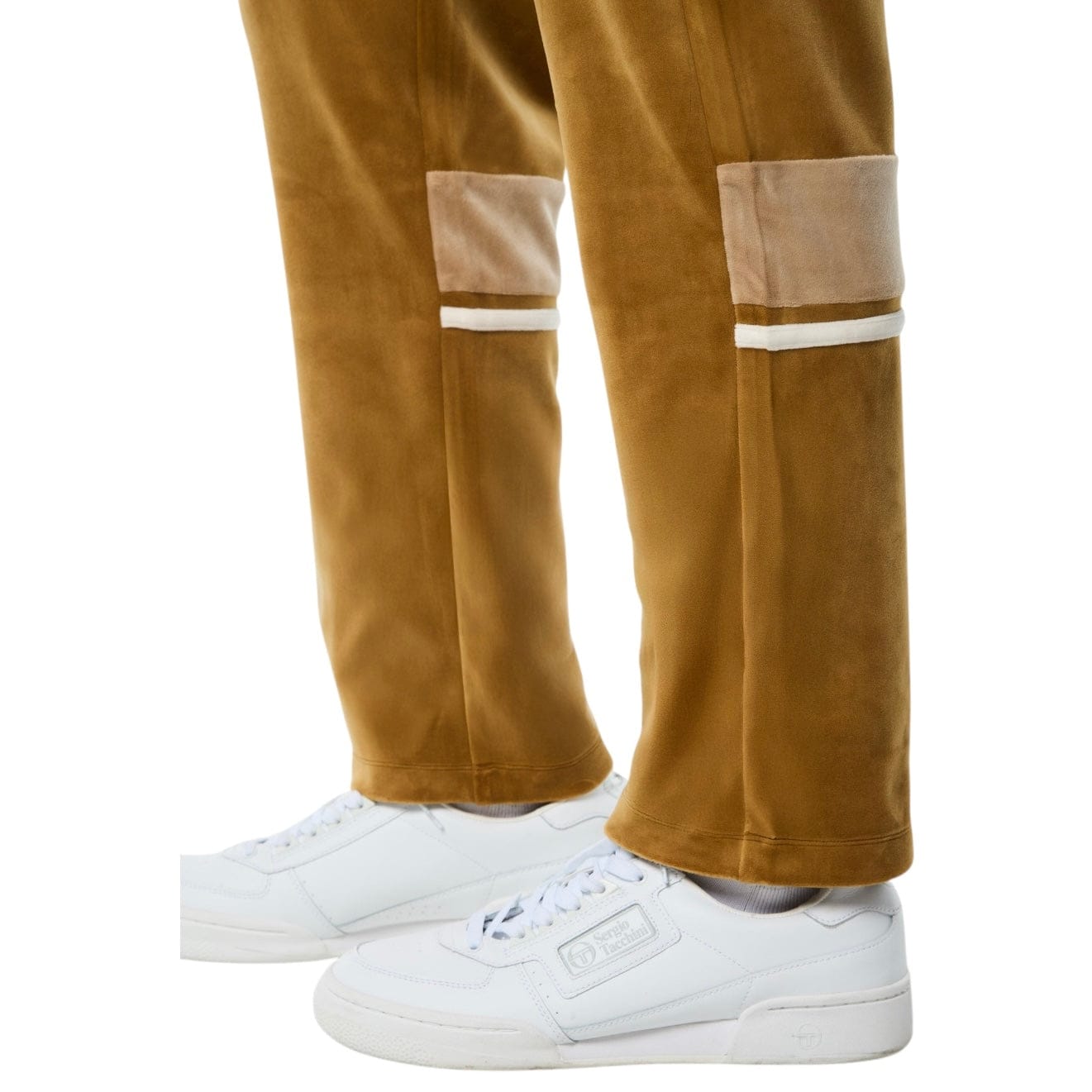 Sergio Tacchini Damarindo Velour Track Set (Bronze Brown)