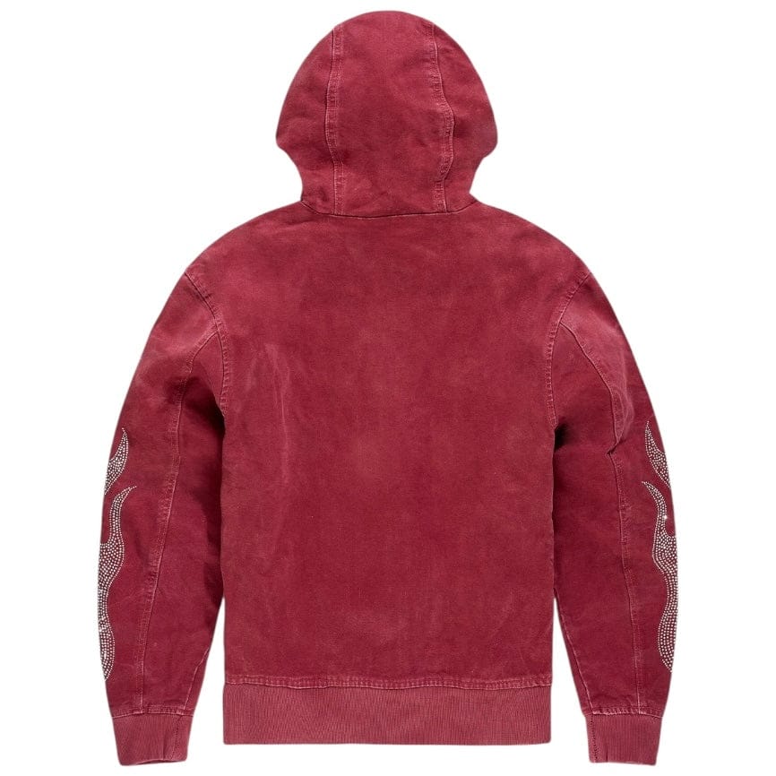 See You In Paradise Eternal Flame Hooded Work Jacket (Brick) 91669