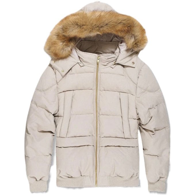Jordan Craig Cross Bay Bomber Jacket (Taupe) 91630