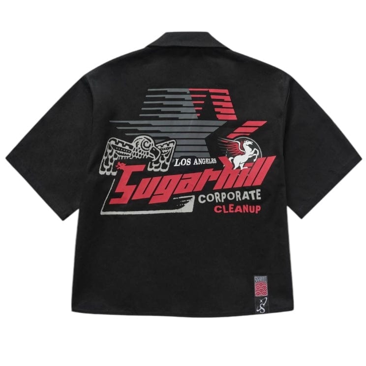 Sugar Hill Cruel Box-Fit Work Shirt (Black) SH25-SPR2-77