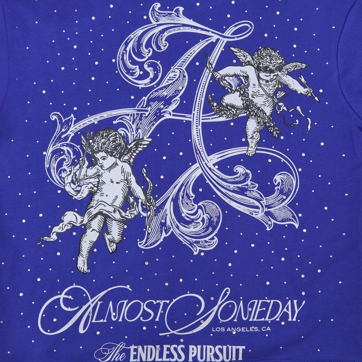 Almost Someday Lavish Zip Up Hoodie (Blue) AS-H25-026